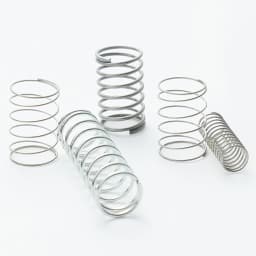 Yiqianyuan 2Pcs Wire Diameter 1.5mm SUS304 Stainless Steel Large Diameter Compression Spring OD=30mm-40mm Free Length 30mm-150mm