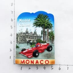 Monaco fridge magnets Creative Travel souvenir gift resin UV magnet refrigerator magnets home decor collection