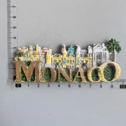 Monaco fridge magnets Creative Travel souvenir gift resin UV magnet refrigerator magnets home decor collection