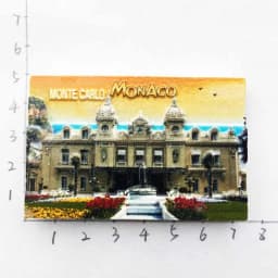 Monaco fridge magnets Creative Travel souvenir gift resin UV magnet refrigerator magnets home decor collection