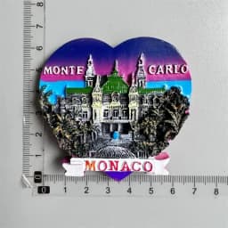 Monaco fridge magnets Creative Travel souvenir gift resin UV magnet refrigerator magnets home decor collection