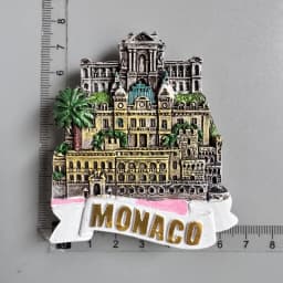 Monaco fridge magnets Creative Travel souvenir gift resin UV magnet refrigerator magnets home decor collection