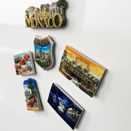 Monaco fridge magnets Creative Travel souvenir gift resin UV magnet refrigerator magnets home decor collection