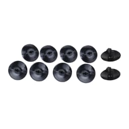10Pcs Black Plastic Car Engine Cover Heat Insulation Board Clips for Opel 2208843 GM 90218614 Auto Fastener & Clip Accessories