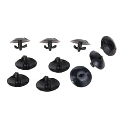 10Pcs Black Plastic Car Engine Cover Heat Insulation Board Clips for Opel 2208843 GM 90218614 Auto Fastener & Clip Accessories