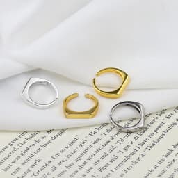 925 Sterling Silver Rings for Women Vintage Wedding Trendy Jewelry Large Adjustable Antique Rings Anillos