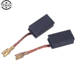 2pcs/lot Angle Grinder Carbon Brush Angle Grinder Replacement Spare Parts Carbon Brushes 6mm x 9mm x 15mm