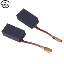 2pcs/lot Angle Grinder Carbon Brush Angle Grinder Replacement Spare Parts Carbon Brushes 6mm x 9mm x 15mm