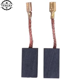 2pcs/lot Angle Grinder Carbon Brush Angle Grinder Replacement Spare Parts Carbon Brushes 6mm x 9mm x 15mm