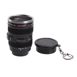 50ml Camera Lens Cups Mugs ABS+Stainless Steel Emulation Camera Thermos Cup Water Bottle Whisky Wine Cups For Outdoor Camping