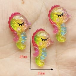 10/20Pcs Cute Resin Mini Shining Ocean Series Flat back Cabochons Scrapbooking DIY Jewelry Craft Decoration Accessories F72
