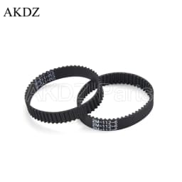 2MGT 2M 2GT Synchronous Timing belt Pitch length 96 98 100 102 104 106 108 110 112 114 116 width 6mm Rubber closed