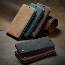 Retro Phone Case Flip Luxury Leather Cover for iPhone 16 pro max 15 14 13 12 11 mini 7 8 plus xs max xr Magnetic back Cover