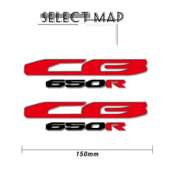 Motorcycle Reflective Stickers Body Helmet Fuel Tank Waterproof Sign Decal for HONDA CB650R cb 650 r cb 650r