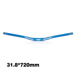LUNJE-Aluminum Alloy Bicycle Handlebar, Mountain Bike Handlebar, Road Bike Straight Handlebar, 6 Degree, 31.8x720mm, 780mm