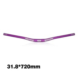 LUNJE-Aluminum Alloy Bicycle Handlebar, Mountain Bike Handlebar, Road Bike Straight Handlebar, 6 Degree, 31.8x720mm, 780mm
