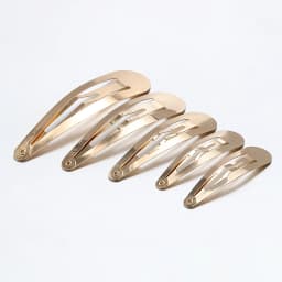 20Pcs Metal Hair Clips Snap Alligator Hairpins Base for DIY Jewelry Making Korean Pearl Bow Hairgrip Setting Hair Accessories