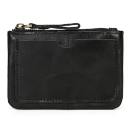 Luufan Genuine Leather Zipper Coin Wallet Men Wowen Natural Leather Small Short Purse Card Holder Cash Clutch Wallets Key Ring
