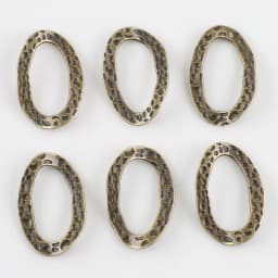 10Pcs/Lot Zinc Alloy Metal Charm Hollow Oval Pendants Jewelry Supplies For DIY Making Hoop Earrings Necklace Accessories