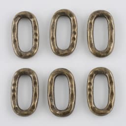 10Pcs/Lot Zinc Alloy Metal Charm Hollow Oval Pendants Jewelry Supplies For DIY Making Hoop Earrings Necklace Accessories