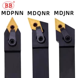 BB DNMG Insert MDPNN MDJNR MDQNR DNMG150404 External Lathe Turning Tool Holder Right Left Cutting Metal Steel 1616 2020 2525