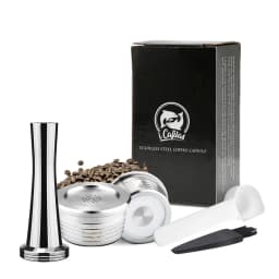 Reusable Capsule Pod For Delta Q NDIQ7323 Coffee Machine Stainless Steel Refillable Coffee Filters Cup Coffee Accessories