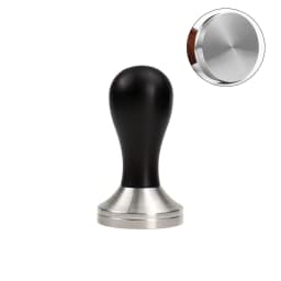 Coffee Tamper 41mm 49mm 51mm 53mm 57.5mm 58.35mm Wooden Handle Stainless Steel Delonghi Breville Barista Espresso Accessories