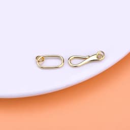 Jewelry DIY accessories material 925 Sterling Silver Necklace Bracelet question mark clasp connection clasp end CLASP BRACELET e