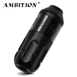 Ambition Rotary Tattoo Machine Stroke 4.0mm Permanent Makeup Pen Coreless Motor Grip 33mm RCA Interface For Body Art