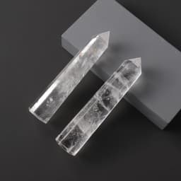 Big wand Natural Crystal Clear Quartz Transparency Quartz Point Healing Stone Hexagonal Prisms Obelisk Wand Stone Home Decor