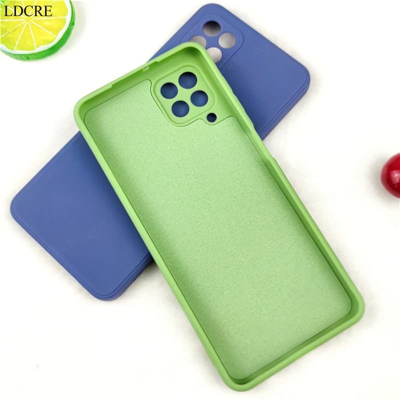 For Samsung Galaxy M32 Case Silicone Soft Rubber Protective Case For Samsung M33 M53 A53 A22s A22 M32 A12 A02S A52 A32 A72 Cover