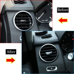 For Land Rover Discovery 3/Discovery 4 2004-2016 Car Dashboard Air-conditioning Air Outlet Adjustment Rod Decorative Cover Trim