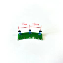 PCB board for E-bike 1000W/1500W/2000W Gearless Hub Motor Control Green Part for Hall sensor wiring