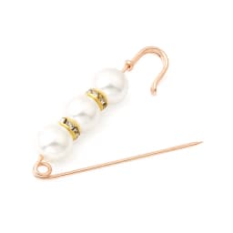 3pcs/Lot Colourful Pearl Brooch Buttons Snap Fastener Skirt Pin Adjustable Diamond-encrusted Pin Waist Decorative Button