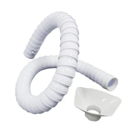 50mm 75mm POM Flexible Smoke Exhaust Ventilator Pipe for Soldering Smoke Extractor Welding Fume Arms with Square Round Hood