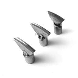 Leather Craft Creasing Tool Edge Creaser Tip Sector-Shaped Head M5 Thread for Making Arched Edge And Creasing Decoration Line