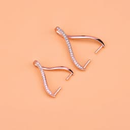 925 sterling silver simple and versatile inlaid zircon jade jade pendant button hand woven jewelry DIY