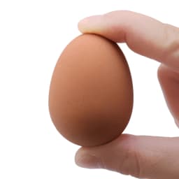 1 Pcs Novelty Bouncy Eggs Realistic Fake Rubber Bouncing BallsModel Farm Chicken Nesting Hen Hatching Egg Pet Toy Prank Joke