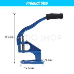 Hand Punch Press Machine Metal Dies Mold For Double Cap Rivets Snap Eyelet Grommet Buttons Tools Leathercraft Handmade Supplies