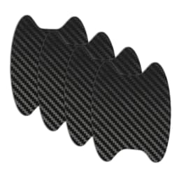 4Pcs Car Door Handle Stickers Anti Scratch Film Universal Carbon Fiber Protector For Opel Kia Fiat Ford VW Hyundai Auto Styling