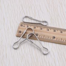 1Pack 16 20 25 32 40 50 55mm Snap Spring Clip Hooks Rings Buckle Zipper Hanging Buckle Connectors For Jewelry Making Supplies