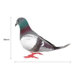 Simulation Foam Pigeon Model Fake Artificial Imitation Bird Animal Home Garden Ornament Miniature Decoration