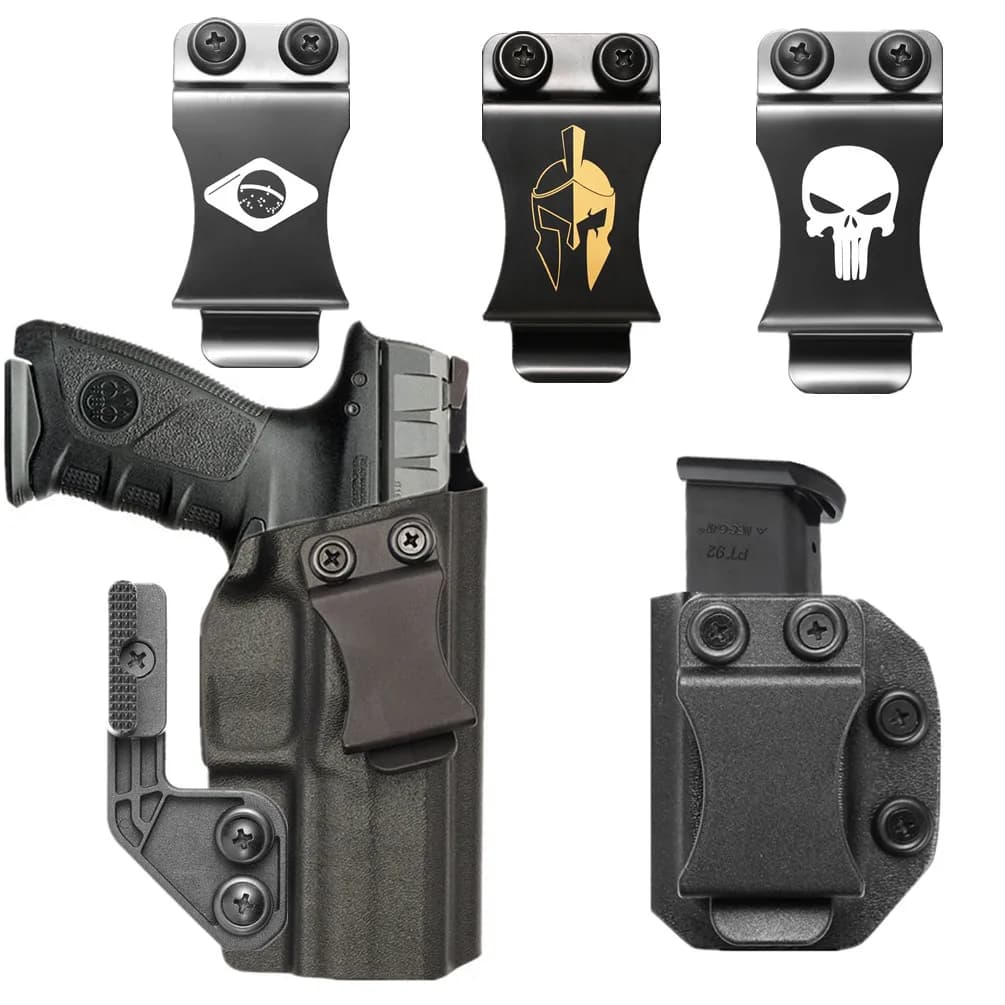 Concealment Kydex Internal Holster For Beretta APX Compact 9mm .40 IWB Inside the Waistband Concealed Carry Belt Case Clip