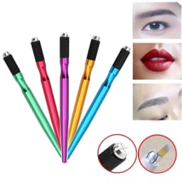 1pcs Microblading Manual Tattoo Pen Permanent Makeup Lips Eyebrow Machine For Embroidery Needle Tebori Blade Tattoo Accessories