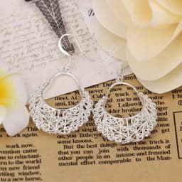 Fine charm 925 sterling Silver vintage earrings for women luxury designer Jewelry wedding birthday present Christmas Gifts