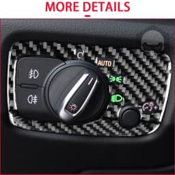 For Audi A3 S3 RS3 8V 2013-2019 Accessories Carbon Fiber Center Console Dashboard Air Vent Panel Trim Set Car Interior Sticker