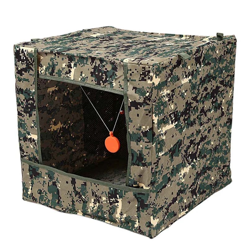 HOT SALE Foldable Target Box Aim Practice Tool Sling Shot Ammo Recycle Archery Target Case With Silicone Target Buffer Cloth