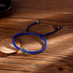 Blue Evil Eye Bracelets Bangle Good Lucky Red String Braided Adjustable Charm Bracelet For Couple Women Lover Lady Gift