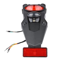 Motorcycle Taillight Brake Stop Lights LED Fender Universal Motorcycle Dirt Bike LED Mudguard Tail Stop Tail Brake Light