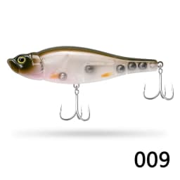 D1 Fishing DT3018 Spitting Wire 95MM 14G Popper Pencil Hard Baits Bass Fishing Topwater Surface Lures Rattle Sounds Pesca Tackle